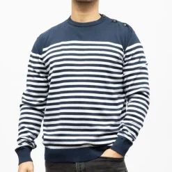 Pull marin classique 19465 Homme BILL TORNADE
