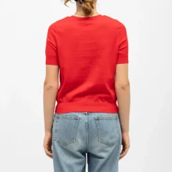 Pull maya col rond avec boutons colorés Femme LA PETITE ETOILE