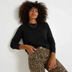 Pull Minna col rond en maille douce Femme ONLY