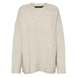 Pull Noelle avec ourlet col rond maille Femme VERO MODA