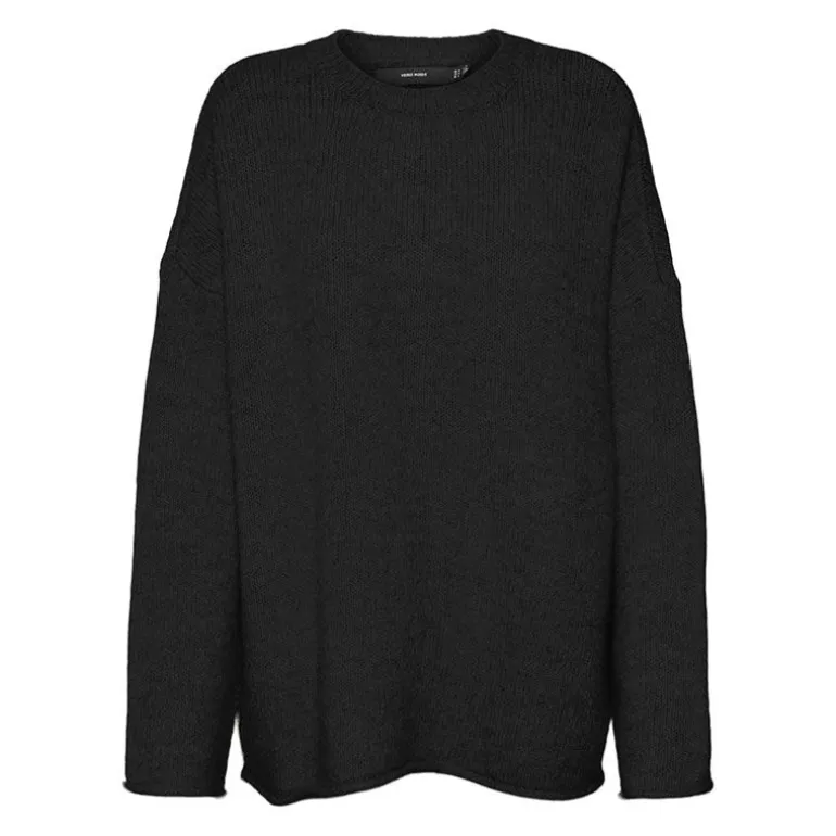 Pull Noelle avec ourlet col rond maille Femme VERO MODA