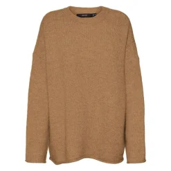 Pull Noelle oversize en maille manches larges chiné Femme VERO MODA