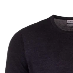 Pull noir fin 100% laine Homme CALVIN KLEIN