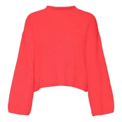 Pull over manches longues vmsayla en maille Femme VERO MODA