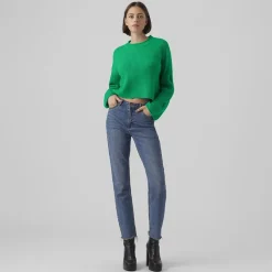 Pull over manches longues vmsayla en maille Femme VERO MODA