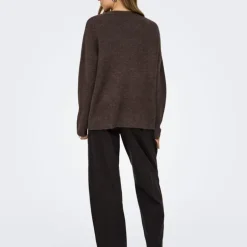 Pull regular talio col v manches longues Femme ONLY