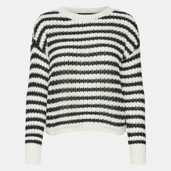 Pull Spring à rayures col ras de cou Femme VERO MODA