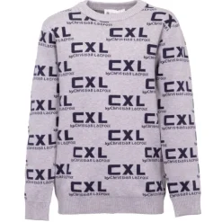 Pull uni manches longues col rond imprimé logo Garçon CXL BY CHRISTIAN LACROIX