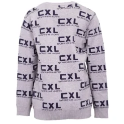 Pull uni manches longues col rond imprimé logo Garçon CXL BY CHRISTIAN LACROIX