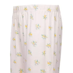 Pyjama fleuri poche brodée Femme LULU CASTAGNETTE