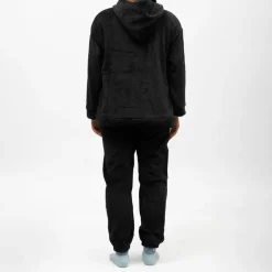 Pyjama polaire à capuche avec broderie Femme LULU CASTAGNETTE