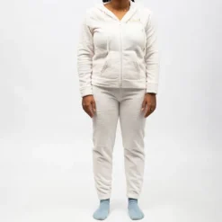 Pyjama polaire à capuche zippé Femme LULU CASTAGNETTE