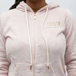 Pyjama polaire à capuche zippé Femme LULU CASTAGNETTE