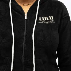Pyjama polaire à capuche zippé Femme LULU CASTAGNETTE