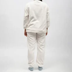 Pyjama polaire doux col rond pantalon regular Femme LULU CASTAGNETTE