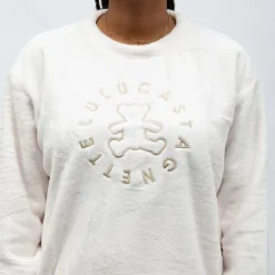 Pyjama polaire doux col rond pantalon regular Femme LULU CASTAGNETTE