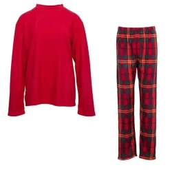 Pyjama polaire motif tartan Femme TORRENTE