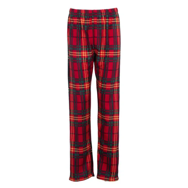 Pyjama polaire motif tartan Femme TORRENTE