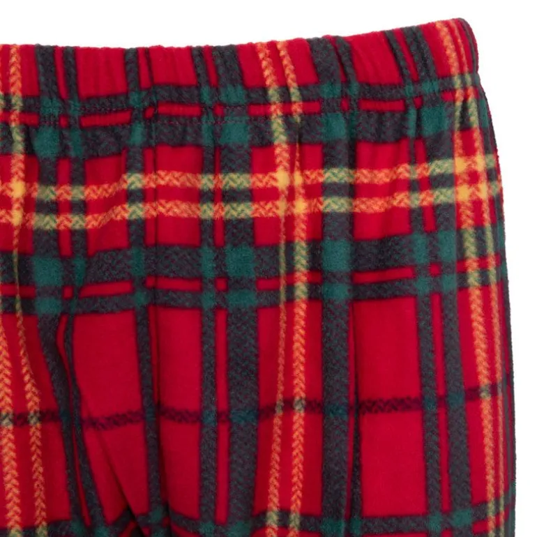 Pyjama polaire motif tartan Femme TORRENTE