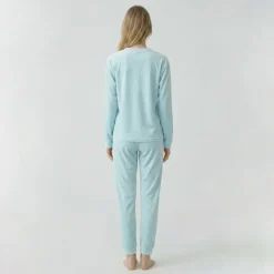 Pyjama velours logo 27163 Femme BILL TORNADE