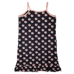 Robe à bretelles à fleurs boutons devant Enfant CHEVIGNON