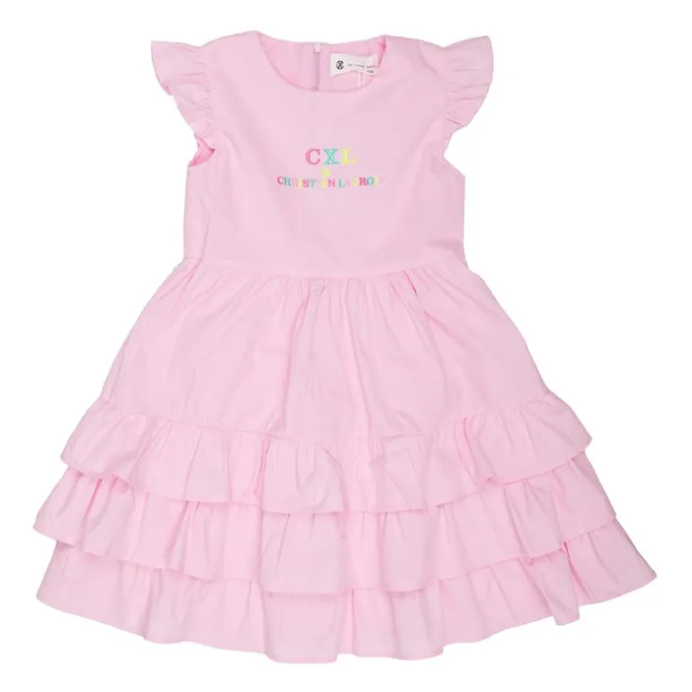 Robe à volants logo coloré Enfant CXL BY CHRISTIAN LACROIX