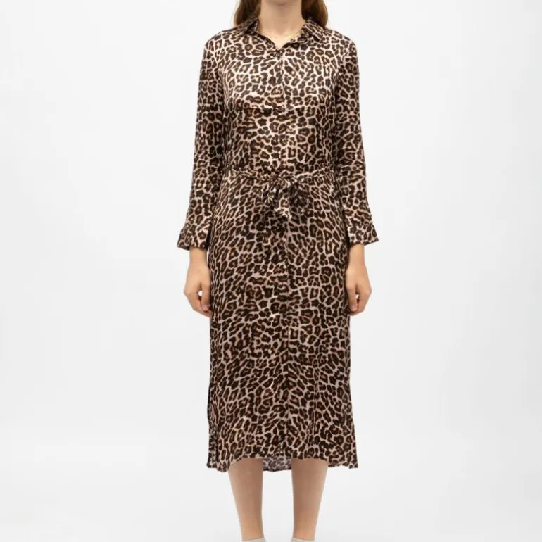 Robe chemise léopard ramia Femme LA PETITE ETOILE