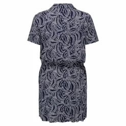 Robe chemise manches courtes cordon boutons Femme ONLY CARMAKOMA