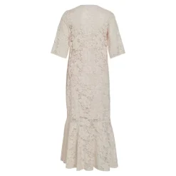 Robe col v longue Nalina 3/4 Rosewater Femme VILA