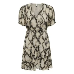 Robe courte à volants onlelena Femme ONLY