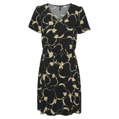 Robe courte imprimé avec ceinture Femme VERO MODA