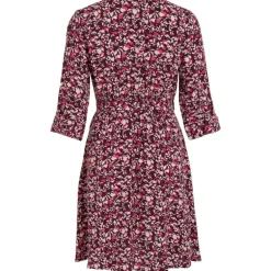 Robe courte manches 3/4 imprimée floral Femme VILA