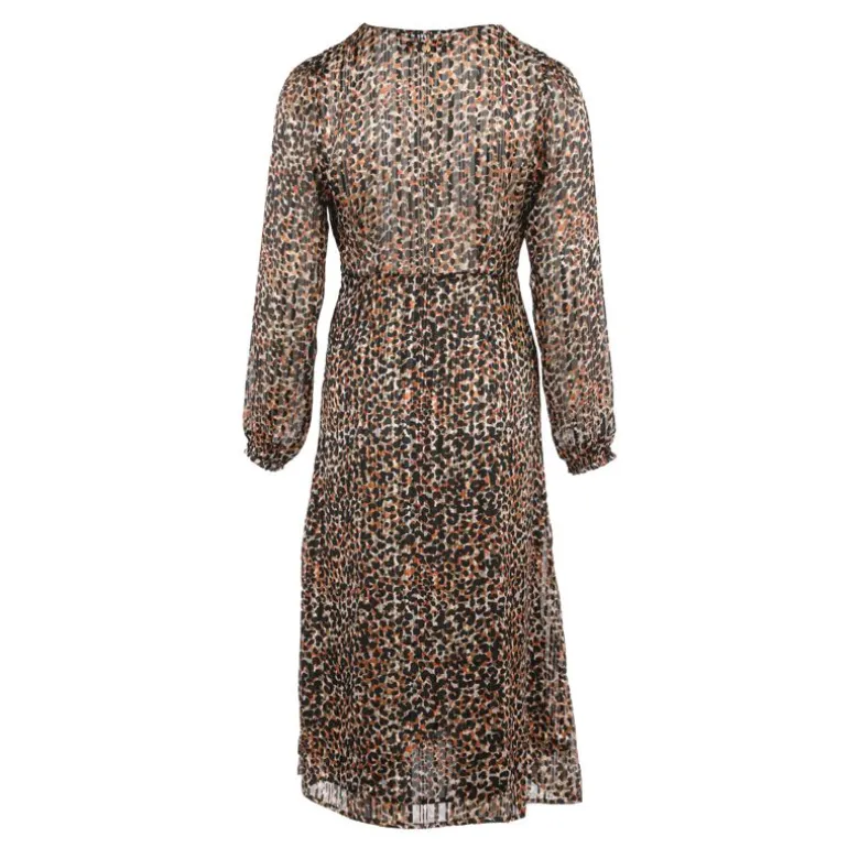 Robe drika imprimé léopard Femme DEELUXE 74