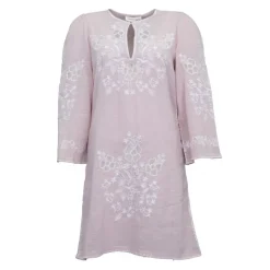 Robe d'été courte avec broderie vana1Femme ANTIK BATIK