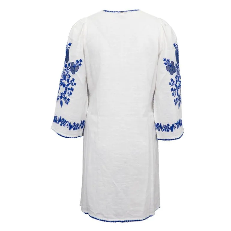 Robe d'été courte avec broderie vana1Femme ANTIK BATIK
