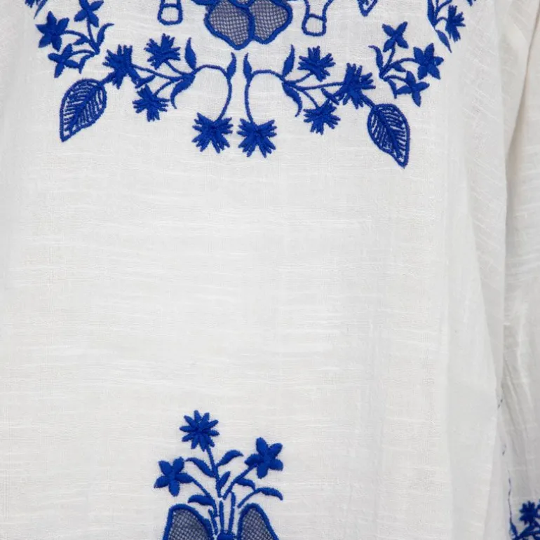 Robe d'été courte avec broderie vana1Femme ANTIK BATIK