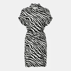 Robe imprimé zèbre manches courtes Femme VERO MODA