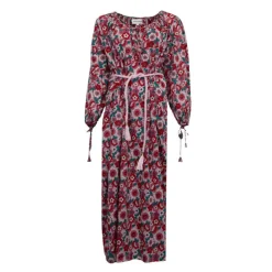 Robe longue blossom fleurie manches longues Femme ANTIK BATIK