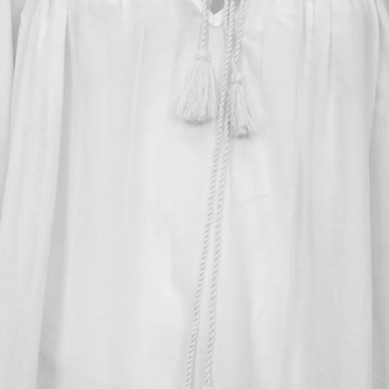 Robe longue caftan hita col V Femme ANTIK BATIK