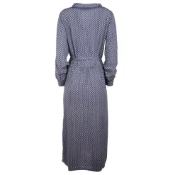 Robe longue col chemise niko imprimé géométrique Femme LA PETITE ETOILE