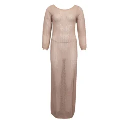 Robe longue de plage à crochet shany dos nu Femme ANTIK BATIK