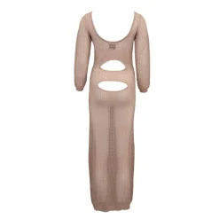 Robe longue de plage à crochet shany dos nu Femme ANTIK BATIK
