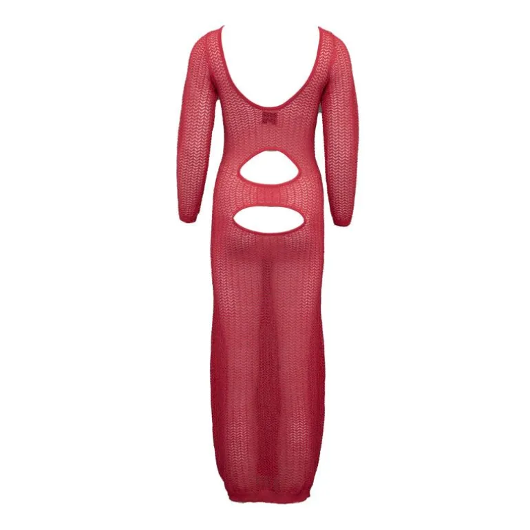 Robe longue de plage à crochet shany dos nu Femme ANTIK BATIK