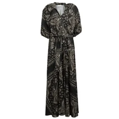 Robe longue festival motif cachemire Femme HOLLY AND JOEY
