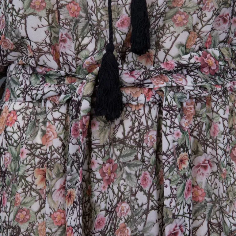 Robe longue multicolor fleurie bohème Femme PLEASE