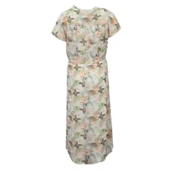 Robe longue nahema tilleul motif à fleurs Femme DEELUXE 74