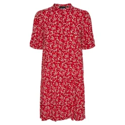 Robe manches courtes imprimé viscose lenzing ecovero Femme PIECES