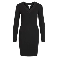 Robe manches longues col V OBJAE THESS Femme OBJECT