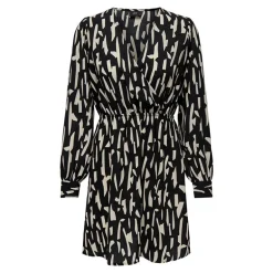 Robe manches longues Divya col en V regular fit Femme JDY