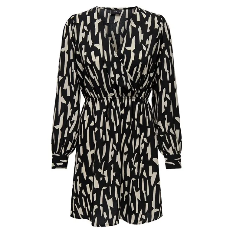 Robe manches longues Divya col en V regular fit Femme JDY